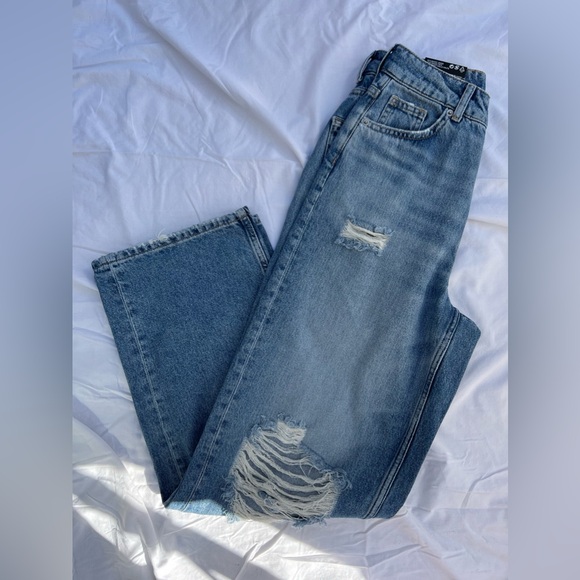 H&M Denim - H&M baggy jeans high waist